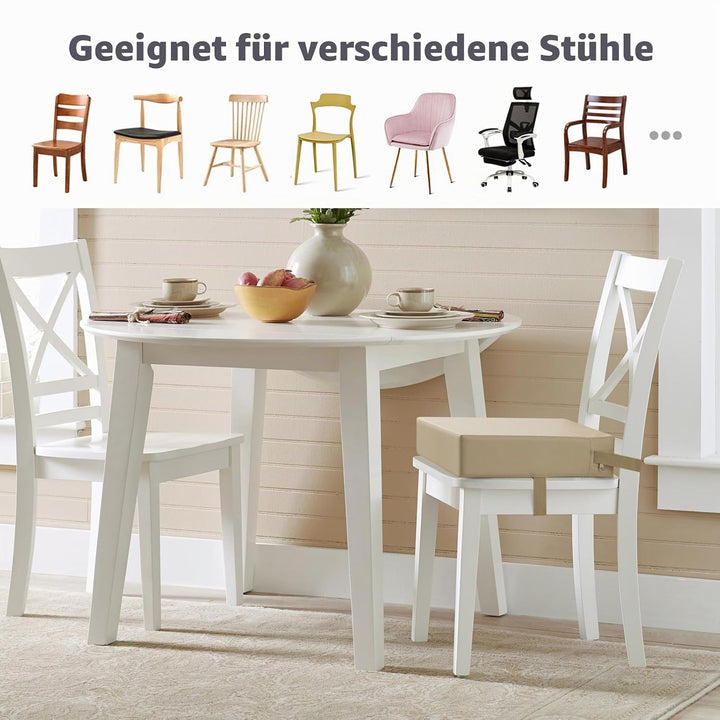 Zicac Sitzerhöhung für Baby Kinder Sitzkissen, Kinder Sitzerhöhung, eckig * Stuhl Sitzhilfe für Klei