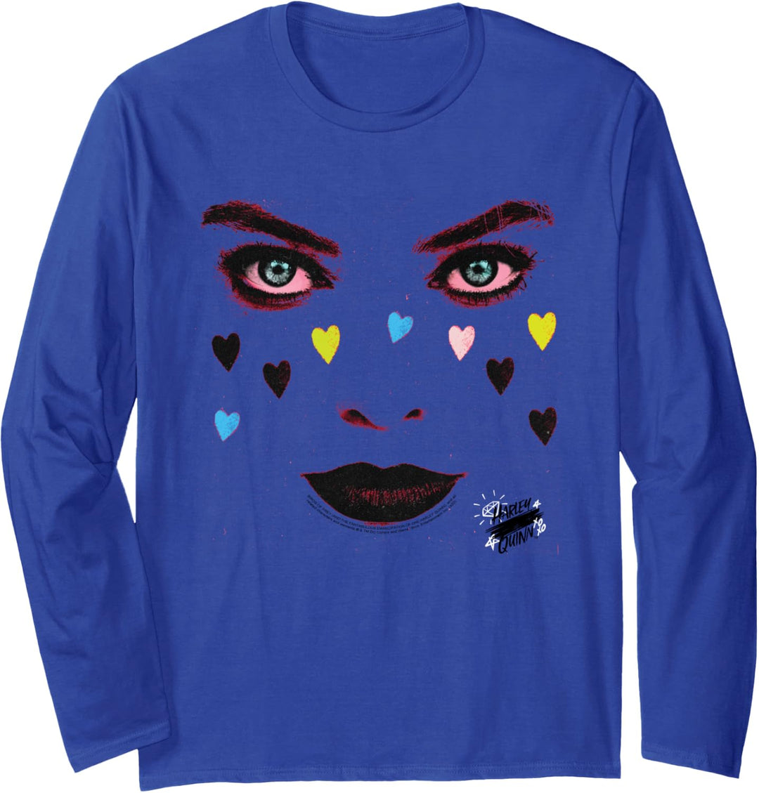 Birds of Prey Harley Quinn Red Langarmshirt