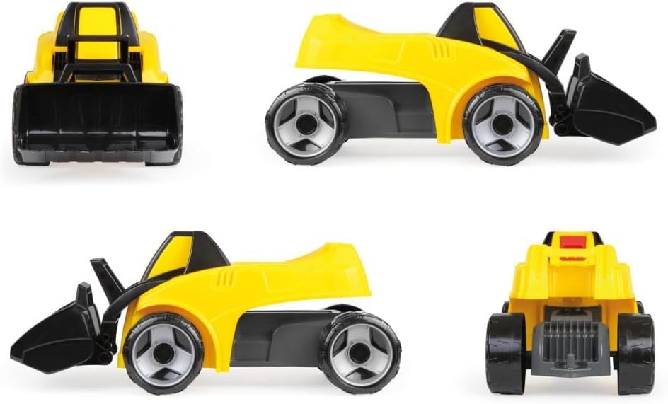 Lena 02145 GIGA Trucks Aufsitzschaufellader Pro X, robuster Schaufellader mit grosser Sitzfläche, st