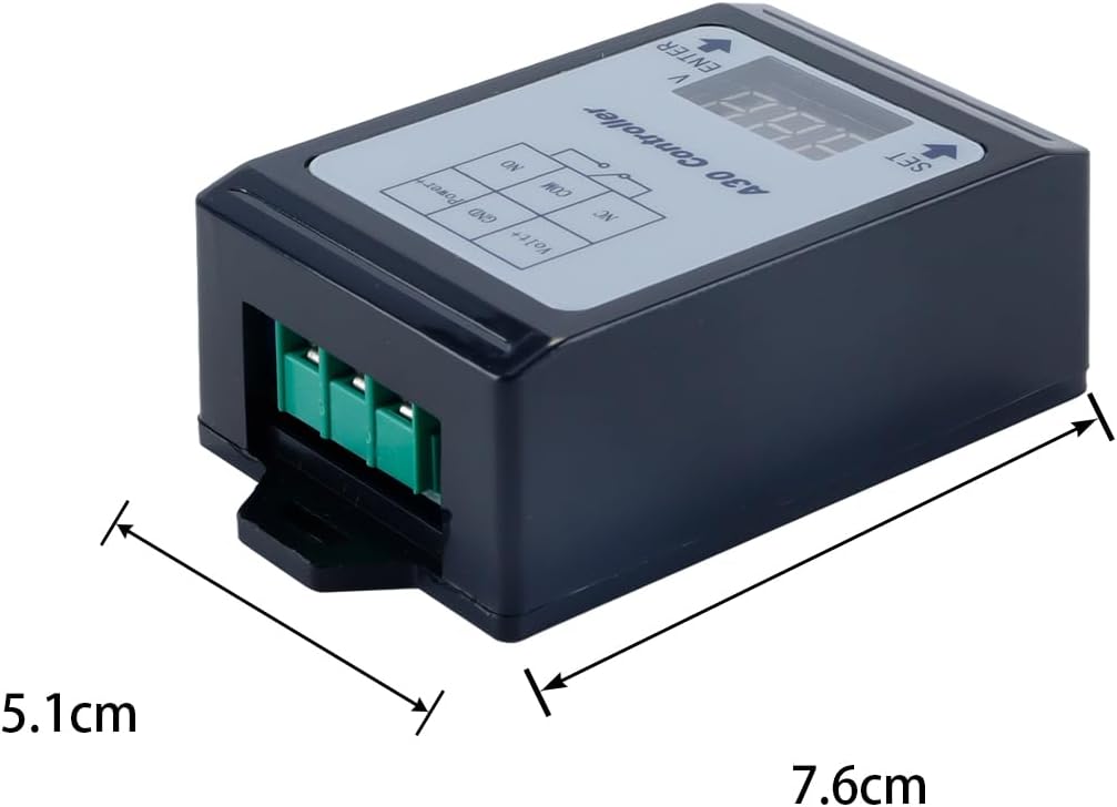 DC-Spannungserkennungs-Steuerrelais 12 24 48 V 60 V Batterielade-/Entladezeitschalter Einstellbare S