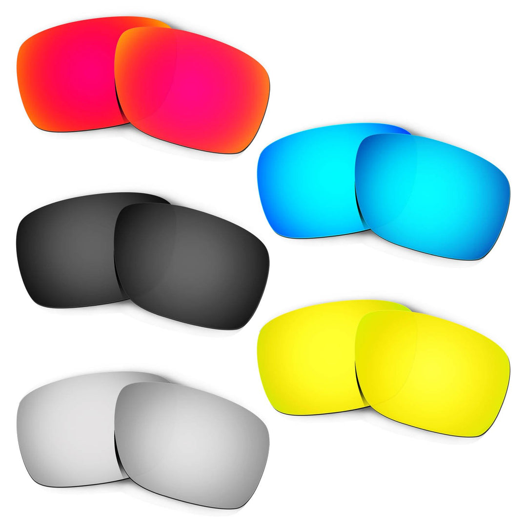 HKUCO Plus Replacement Lenses For Oakley Turbine - 5 pair Combo Pack