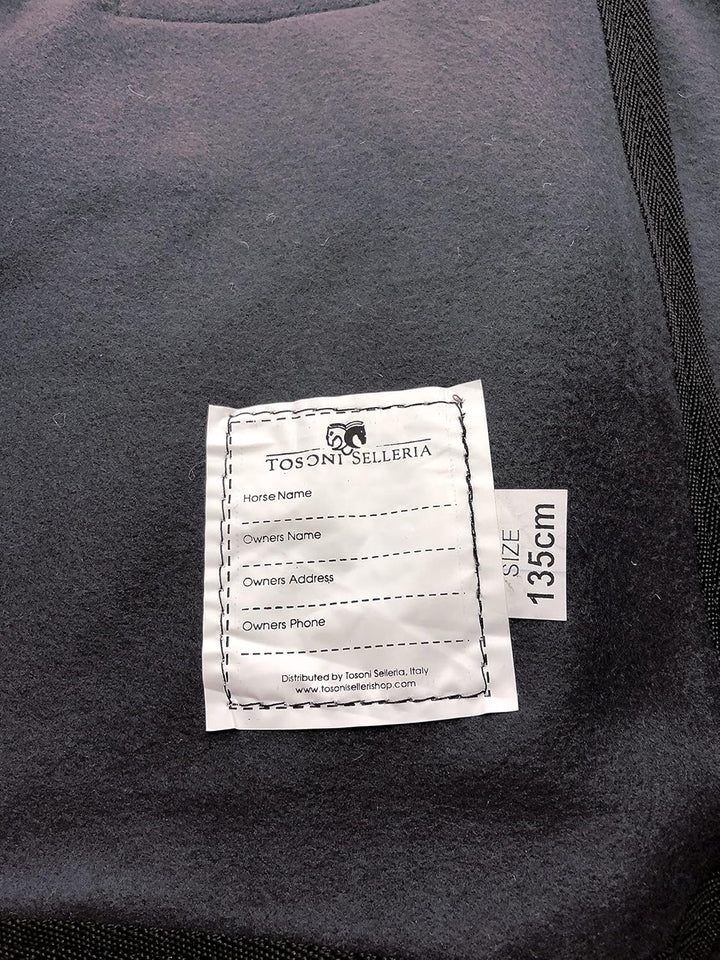 Horses, Fleece Pferdedecke, Basismodell, weich und bequem, ideal für Transport und Feierabend, Gröss