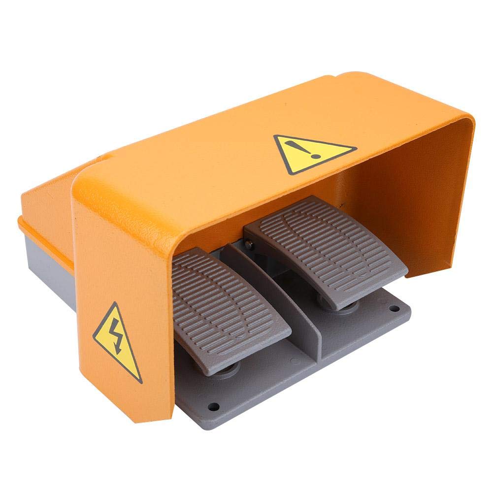 AC380V / DC220V Vollaluminium Fussschalter Doppelfussschalter YDT1-18