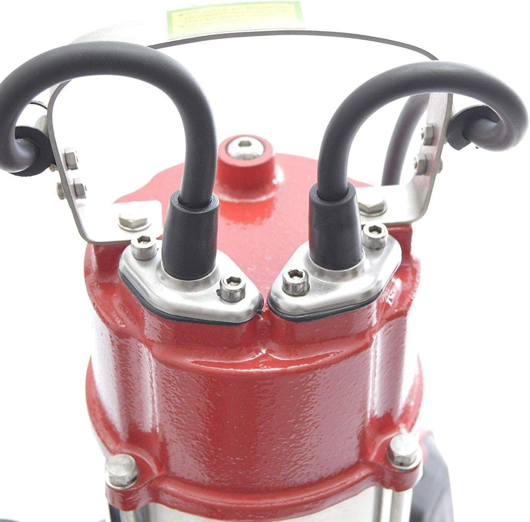 Leistungsstarke Schmutzwasserpumpe SWQ1500 PRO Tauchpumpe Wasserpumpe 1,5kW 1200l/min Grubenpumpe Ba