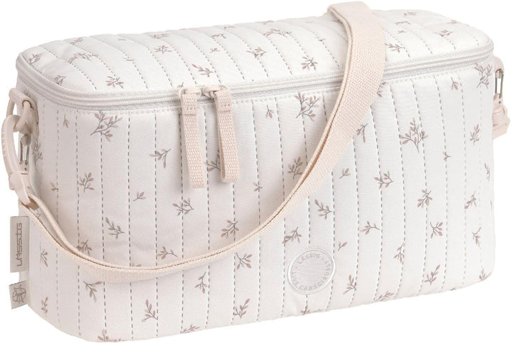 LÄSSIG Umhängetasche Enoa Buggy Organizer Miracle of Nature Leaves creme