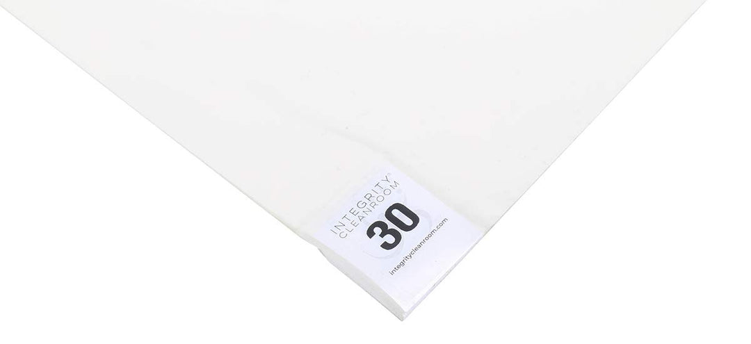 RS PRO Reinraum Klebematte für Standardschuhe, 1.65mm x 660mm x 1.14m, Packung a 8 Stück