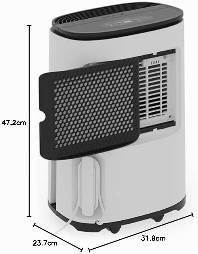 Meaco AreteOne® 10L Luftentfeuchter &amp; HEPA-Luftreiniger für ein 42m² grosses Zuhause. Entfernt Konde
