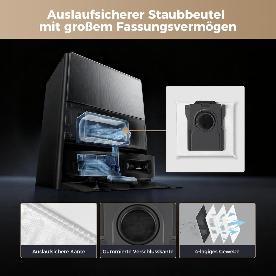 22 Stück Aqua10 Roller Zubehör für DREAME Aqua10 Roller/Aqua10 Ultra Roller Complete Saugroboter，2 H