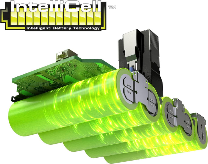 RYOBI 18 V Akku RB1820C (2,0 Ah Lithium+ Akku, Lithium+ Akkutechnologie setzt Massstäbe für Laufzeit
