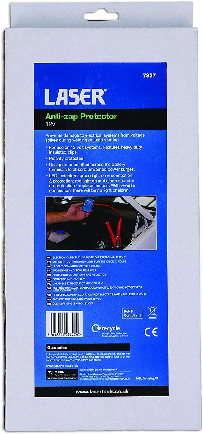 Laser 7827 Anti-Zap-Schutz, 12 V