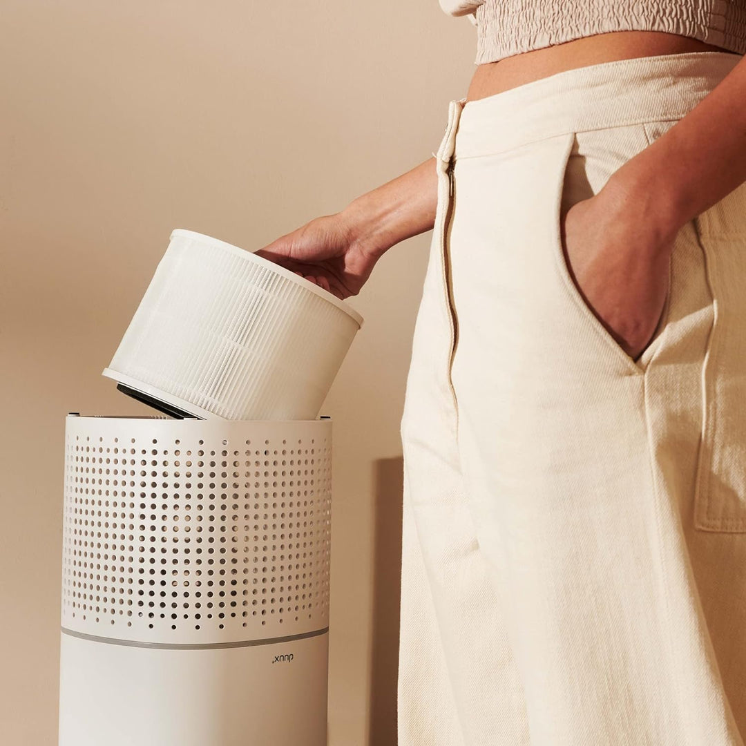 Duux Bright Luftreiniger mit Dreifach-Schutz aus Vorfilterung, H13- &amp; Aktivkohlefilter - 200 m3/h CA