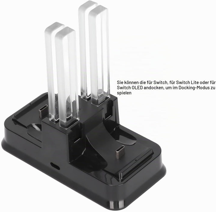 Annadue Ladestation für Pro Controller/Joy Controller für Switch/Switch Lite/Switch OLED für Control