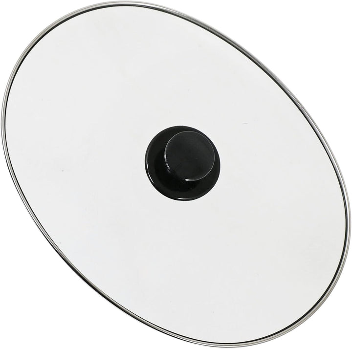 SPARES2GO Universeller grosser ovaler Glasdeckel und Knaufgriff für 5,5 l, 6 l, 6,5 l Schongarer 330