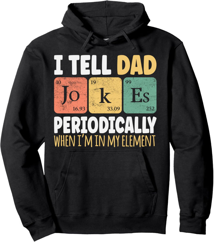 Papa-Shirt. Ich erzähle Papa Witze regelmässig Vatertag Pullover Hoodie