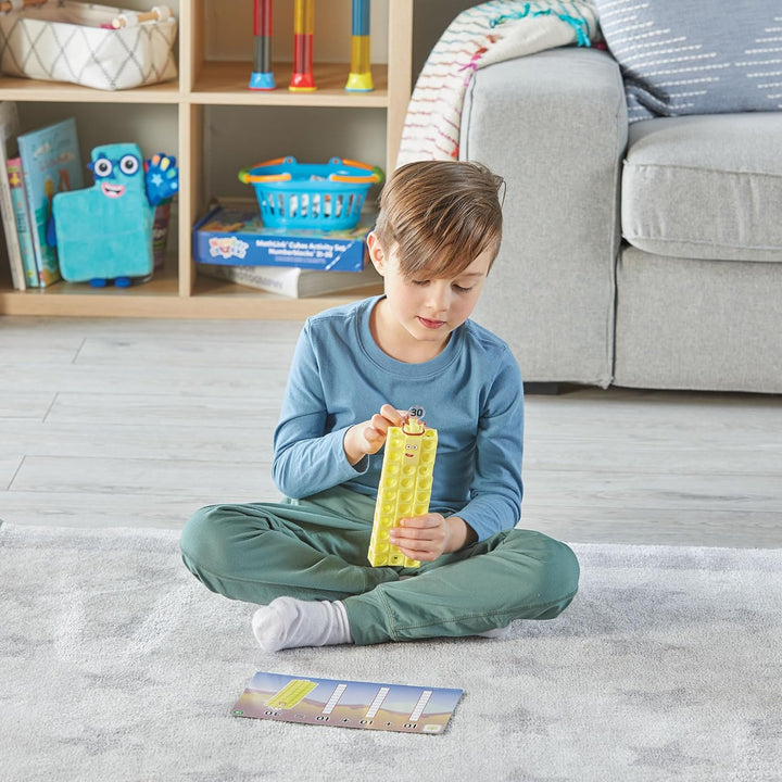 Learning Resources MathLink Cubes Numberblocks 21–30 Aktivitätsset – 235 Würfel & Zubehör zum Bauen