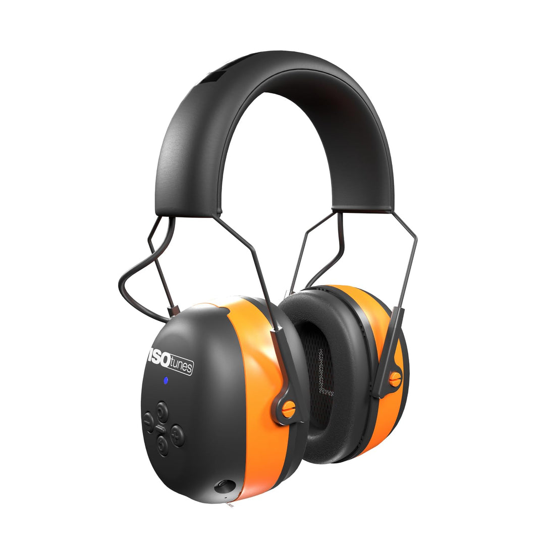 ISOtunes AIR DEFENDER Bluetooth-Ohrenschützer: EN352-konformer komfortabler kabelloser Gehörschutz m