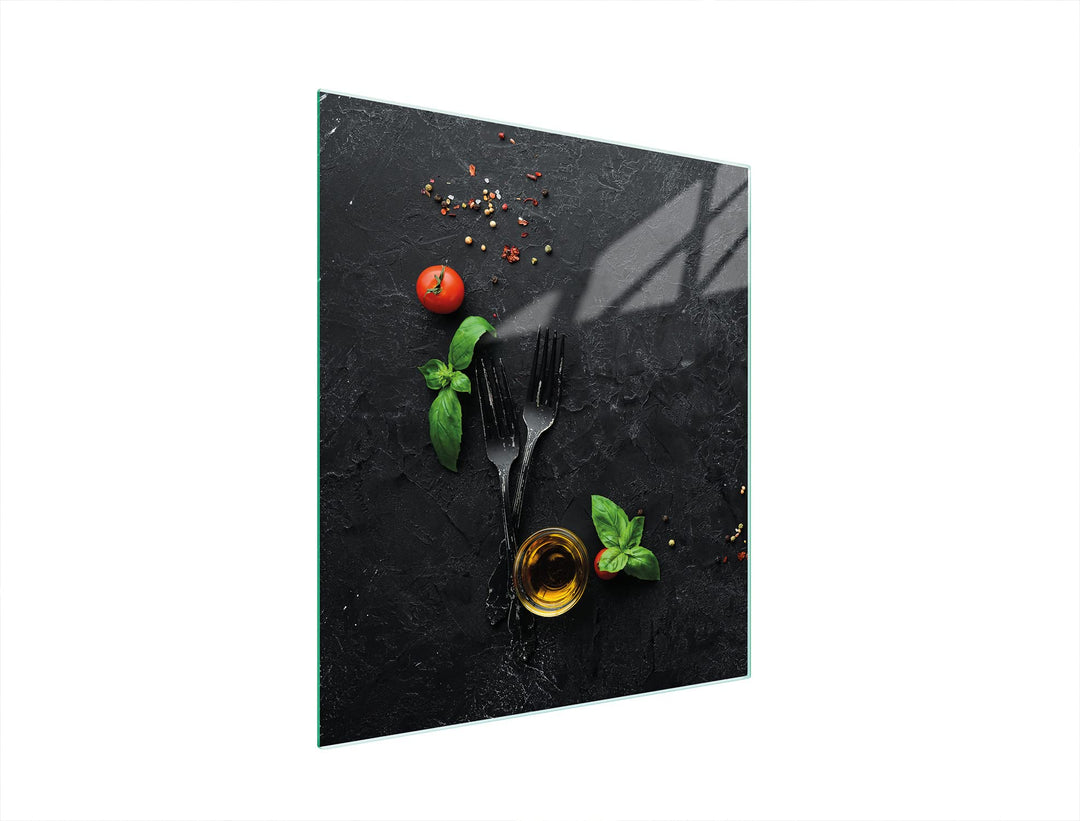 DarHaus Herdabdeckplatte einteilig 45x52 cm Ceranfeld Abdeckung Glas Spritzschutz Abdeckplatte Glasp