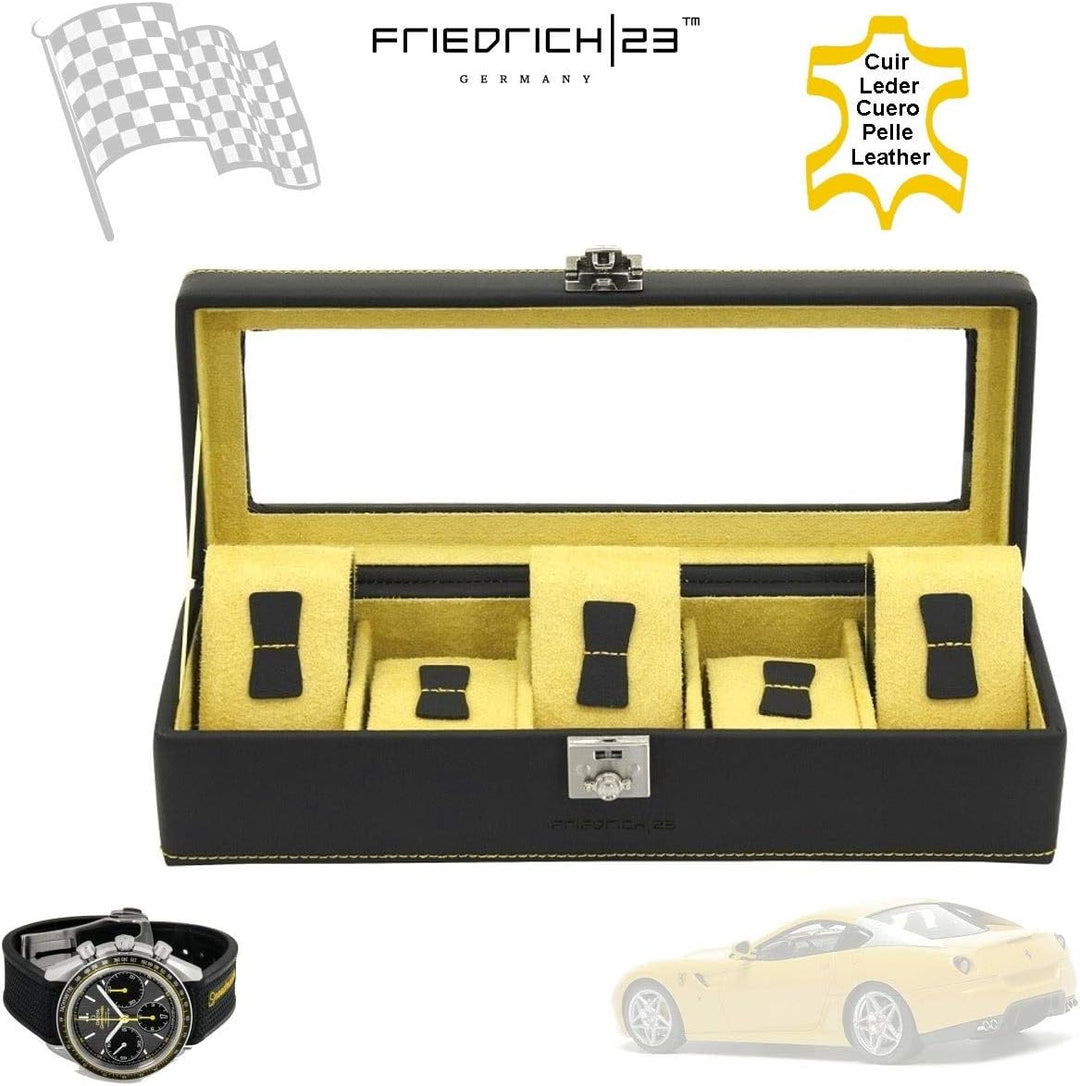 Uhrenbox Friedrich|23 CHRONOS SPORT 5 mit Fenster