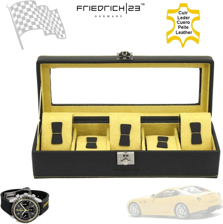 Uhrenbox Friedrich|23 CHRONOS SPORT 5 mit Fenster