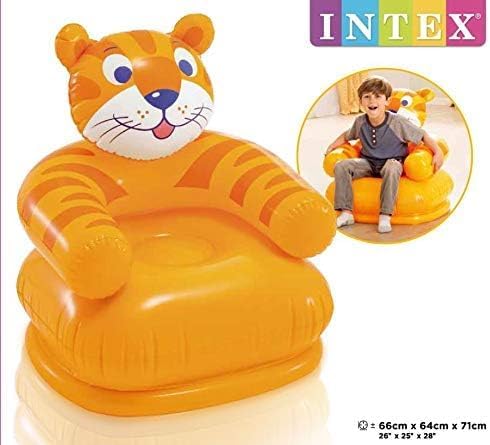 Intex Toy, Multi-Colour, 65x64x74 cm (Packung mit 2) Gelb 65x64x74 cm (Packung mit 2), Gelb 65x64x74
