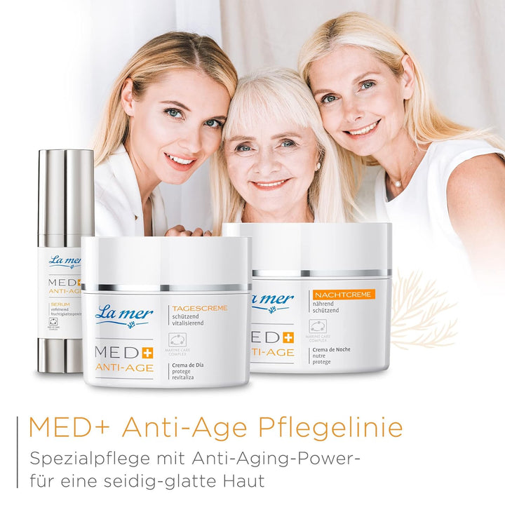 La mer MED+ Anti-Age Serum - Anti-Age Serum für empfindliche Haut - Verfeinernd und feuchtigkeitsspe