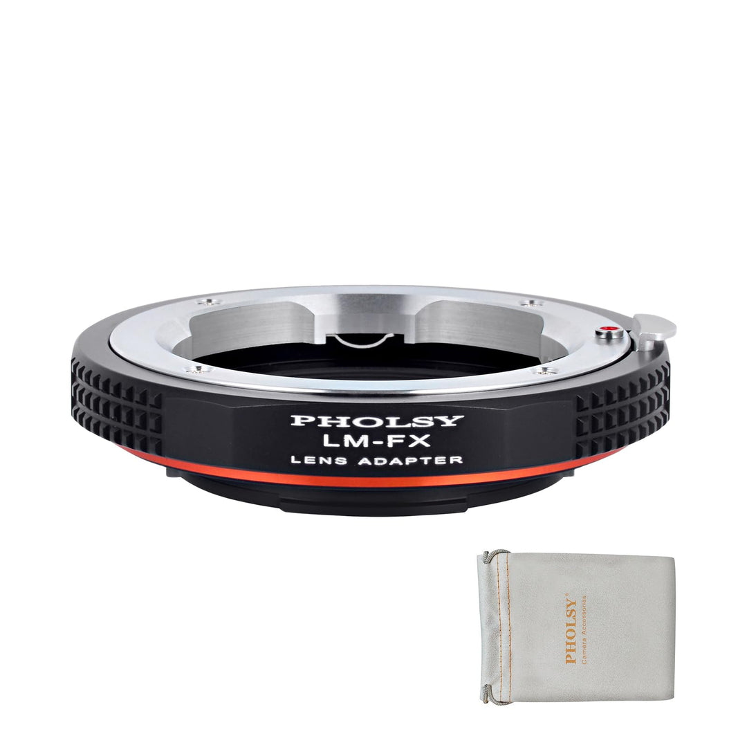 PHOLSY Objektivadapter Kompatibel mit Leica M LM, Zeiss ZM, Voigtlander VM Objektiv auf FX Kamerageh