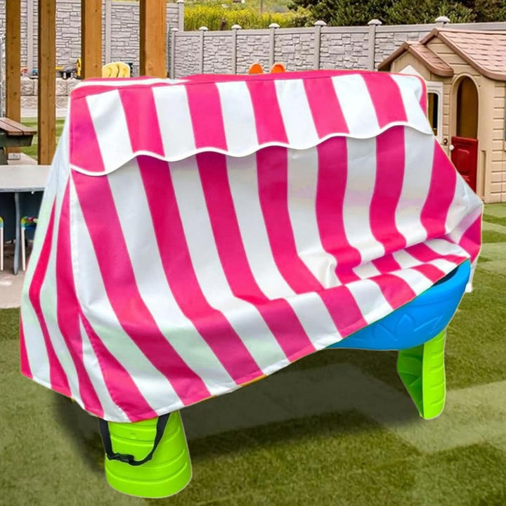 Kids Water Table Deckung Fit Regenschauer Spritzteich Wasserspiegel, 2 Schritt Wasserresistent Staub