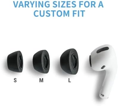Comply Premium Schaumstoff-Ohrpassstücke, kompatibel mit AirPods Pro, Version 2.0, grosse Grösse, 3