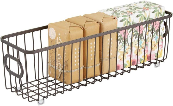 mDesign Bad Aufbewahrung – Badezimmer Organizer für die Aufbewahrung von Make-up und anderen Badarti