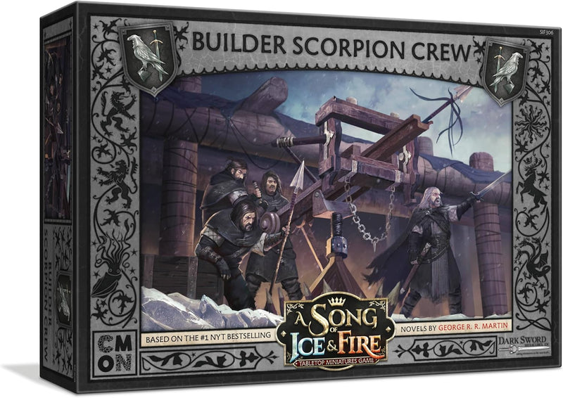 Cool Mini or Not - A Song of Ice and Fire: Builder Scorpion Crew Expansion - Miniature Game