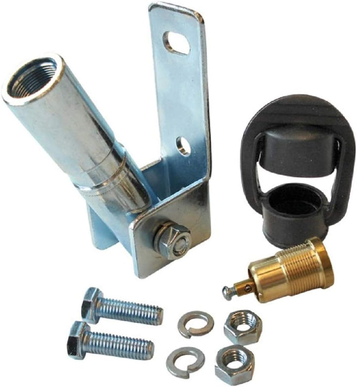 HELLA 2XD 066 146-011 LED-Blitz-Kennleuchte - K-LED Nano - 12/24V - gelb - Rohrstutzen, flexibel - g