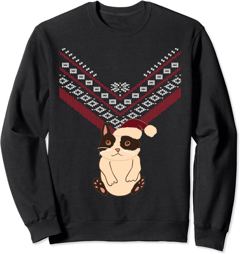 Marvel Hawkeye Cat Holiday Sweater Sweatshirt