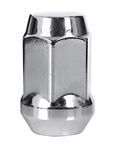 24 Radmuttern chrom 12x1,25mm Nuts Muttern mit 60° Konus - Schlüsselweite : 19mm~