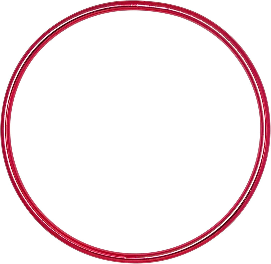 Mini Hula Hoop, Metallic Farben, Ø50cm Rot, Rot