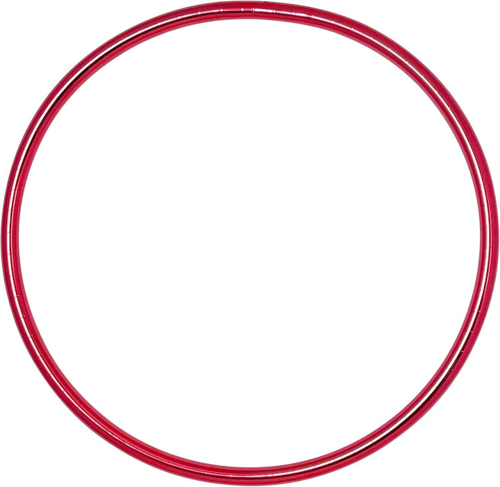 Mini Hula Hoop, Metallic Farben, Ø50cm Rot, Rot