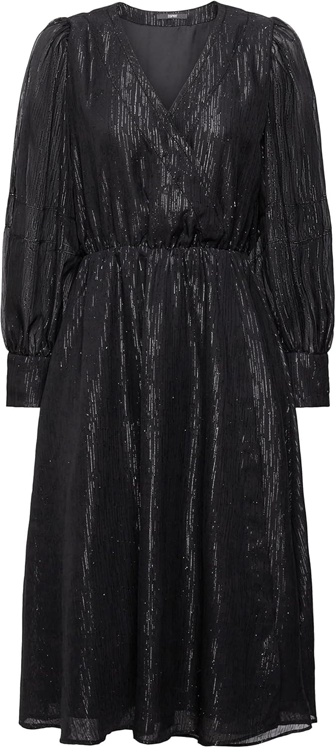 ESPRIT Damen Kleid für besondere Anlässe 40 002/Black 2, 40 002/Black 2