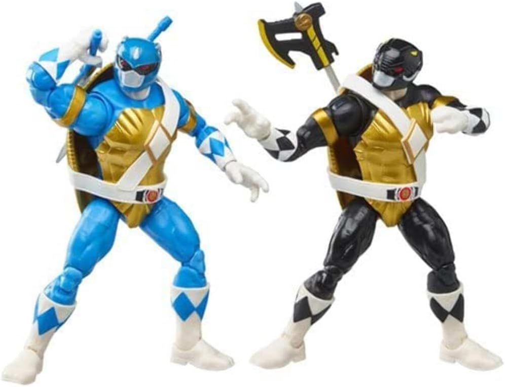 THG Rangers X Teenage Mutant Ninja Turtles Relámpago Colección Pie Solmutter Tommy Raphael Rojo Figu