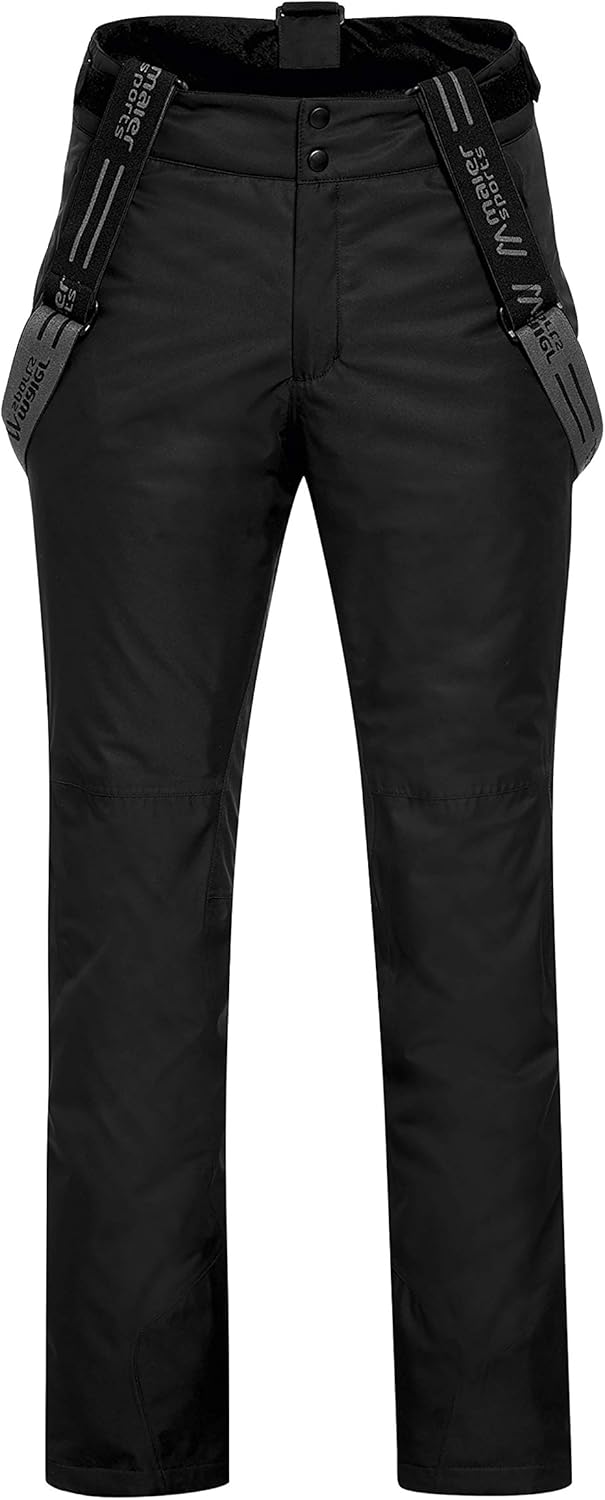 Maier Sports Herren Skihose Corban T 26 Schwarz, 26 Schwarz