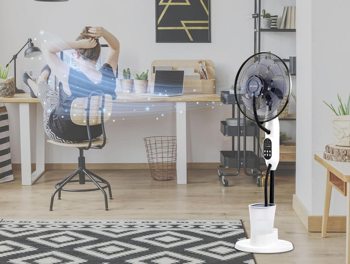 Misty 4 Purline Digitaler Verneblungsventilator Gleichstrom Misty 12, Misty 12