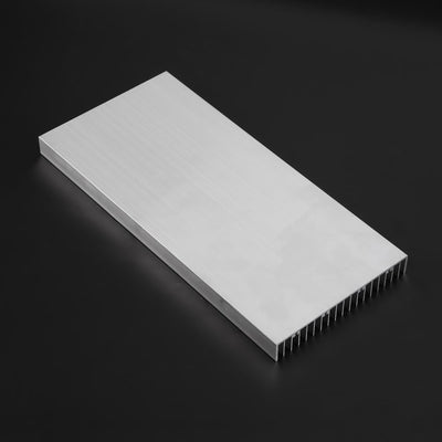 1 Stück Aluminium Kühlkörper Silber LED-Kühlkörper Langlebiger Kühlkörper 300 * 140 * 20 MM Kühlkörp