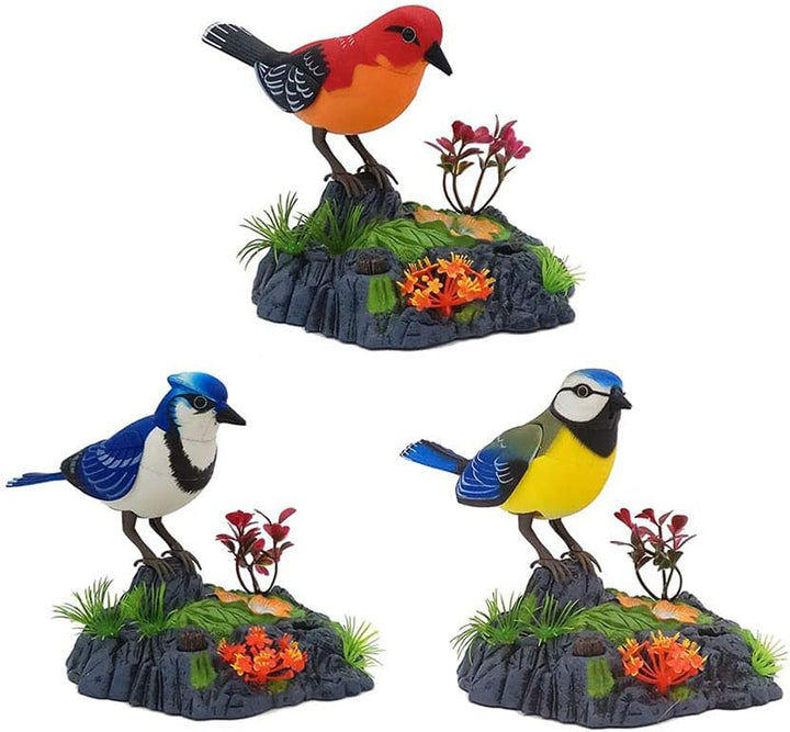 Singender zwitschernder Vogel, elektronischer sprechender Papagei, elektrisches Tierspielzeug, singe