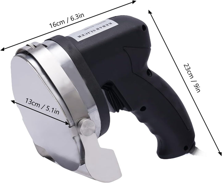 80W Dönermesser Elektrisch Gyrosmesser Dönerschneider Kebabschneider Grillschneider Dönerschneider D