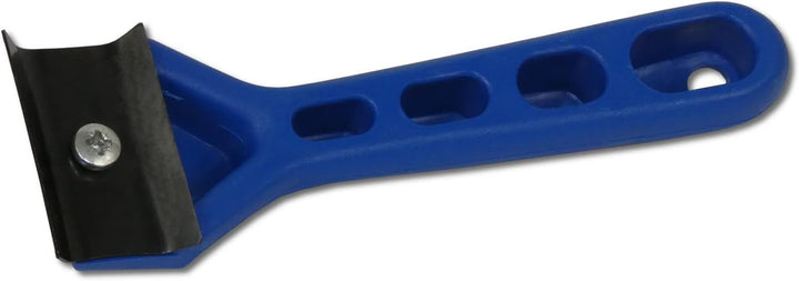 DEWEPRO® Farbkratzer - Lackschaber inkl. 2 Stück Ersatzklingen - Klingenbreite 60mm - Farbschaber -