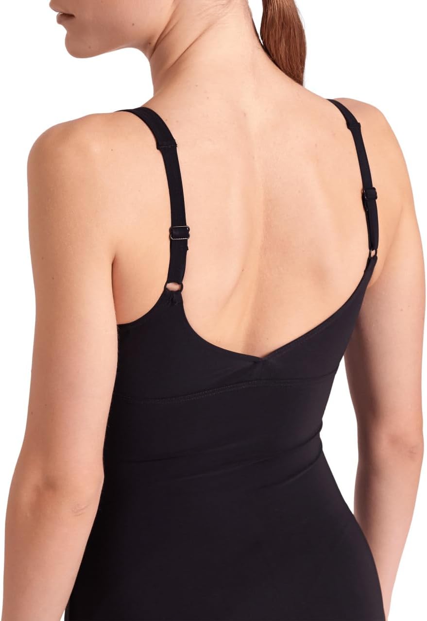 Arena Damen W Jewel One Piece Low C Cup R One Piece Swimsuit 36 Black-white, 36 Black-white