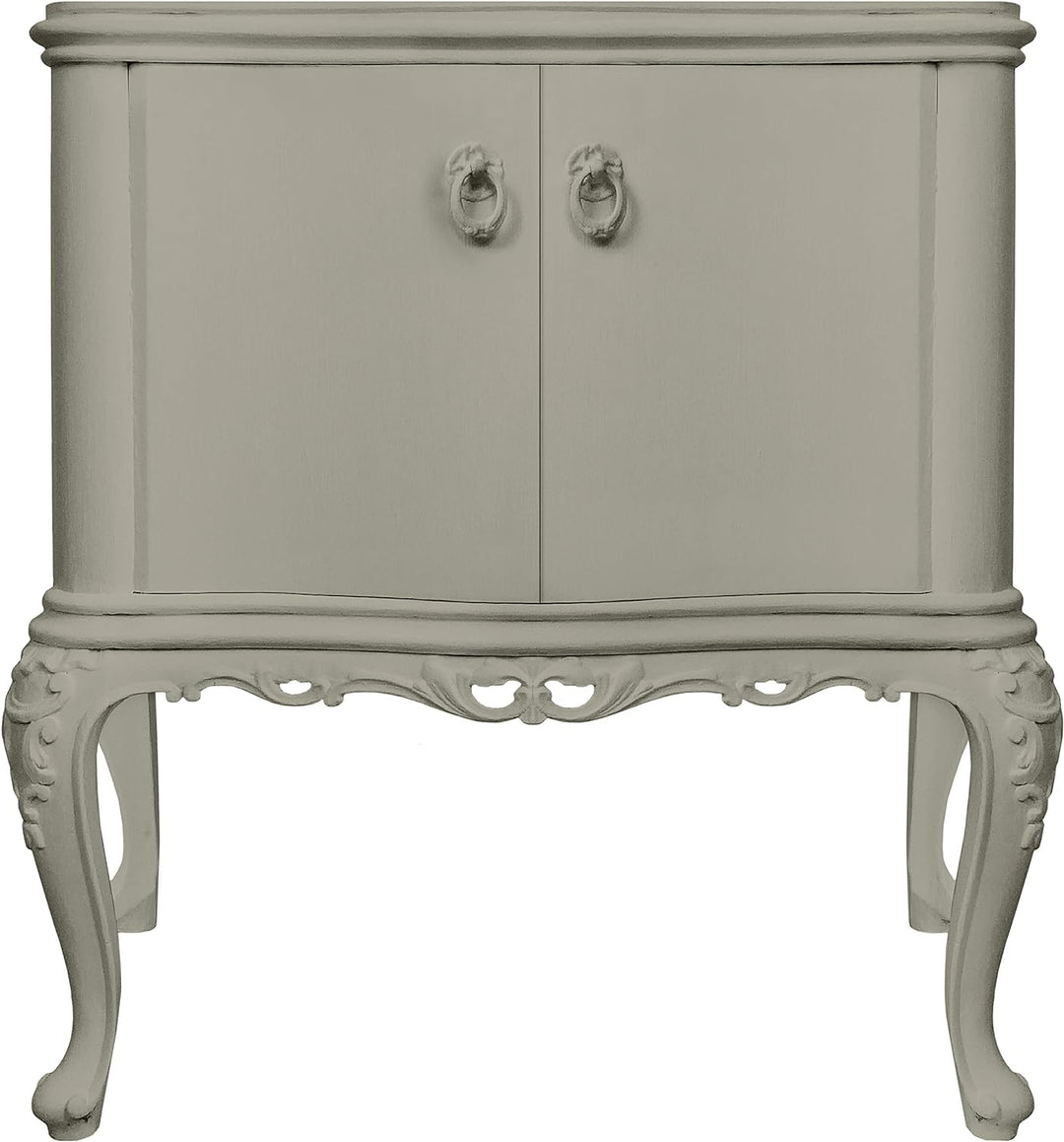 bianco Shabby® Grigio Tortora Kreidefarbe Wasserbasis für Alle Oberflächen einfach zu verarbeiten oh