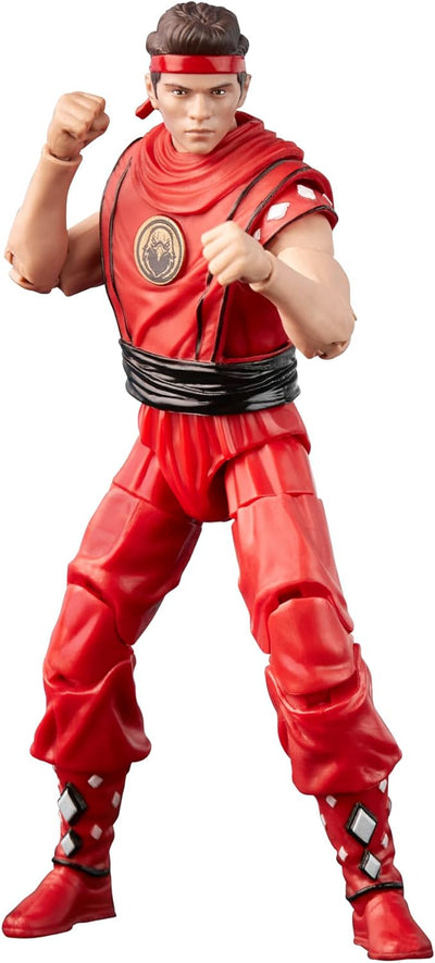 Hasbro Power Rangers x Cobra Kai Lightning Collection Figur Morphed Miguel Diaz Red Eagle Ranger 15