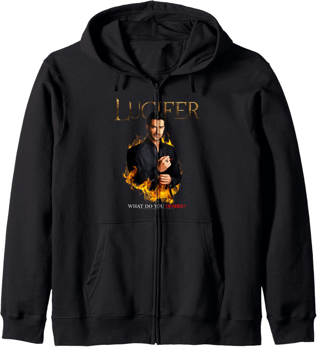 Lucifer What Do You Desire? Kapuzenjacke