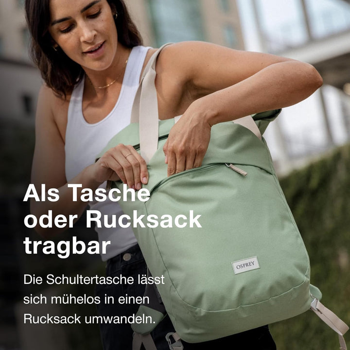 Osprey Unisex Arcane Tragetasche Rucksack für jeden Tag (1er Pack) O/S - Fassungsvermögen 20L Schwar