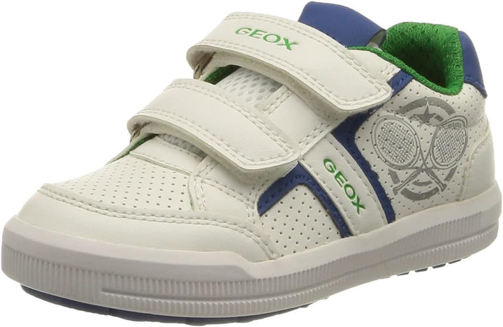 Geox Jungen J Arzach Boy A Sneakers 29 EU White Royal, 29 EU White Royal