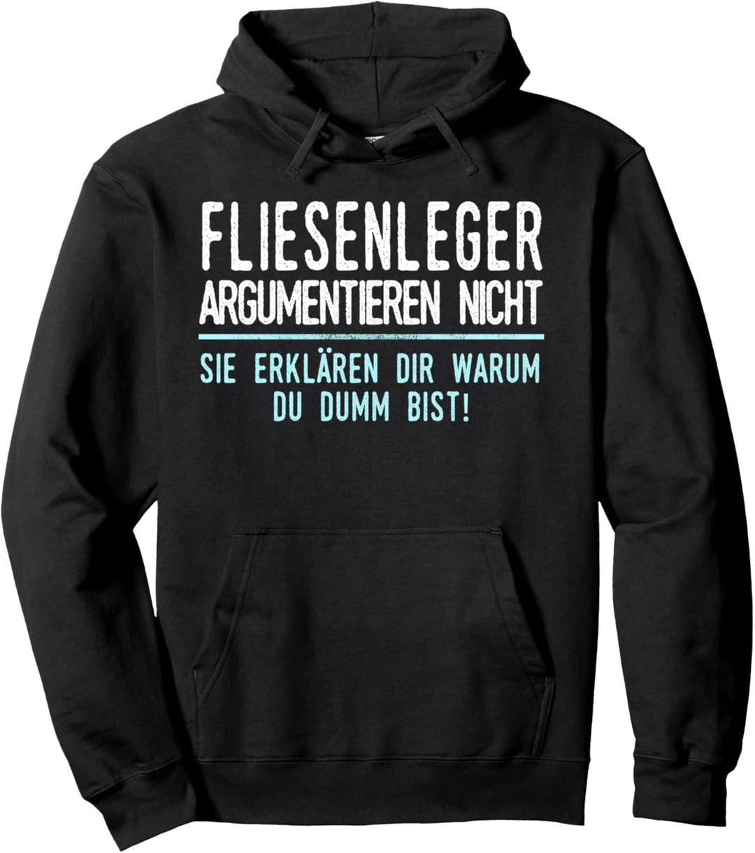 Fliesenleger Geschenk für Arbeitskollegen im Job und Beruf Pullover Hoodie